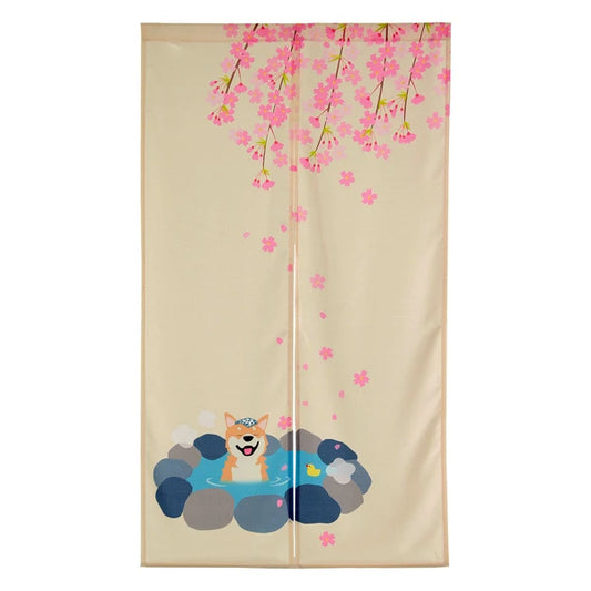Shiba Bath Noren Curtain (Japan)