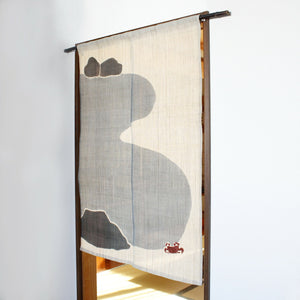 Traditional Handwoven Hemp Noren Curtains | Iono (Japan)