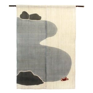 Traditional Handwoven Hemp Noren Curtains | Iono (Japan)