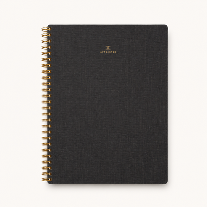 The Notebook (Lined) | Charcoal Gray | Appointed (DC)