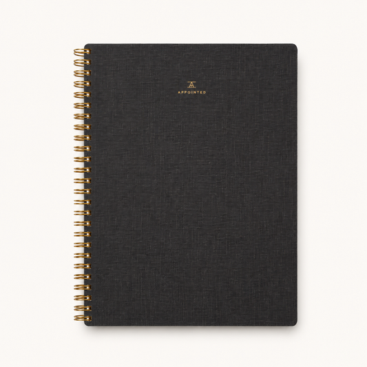 The Notebook (Lined) | Charcoal Gray | Appointed (DC)