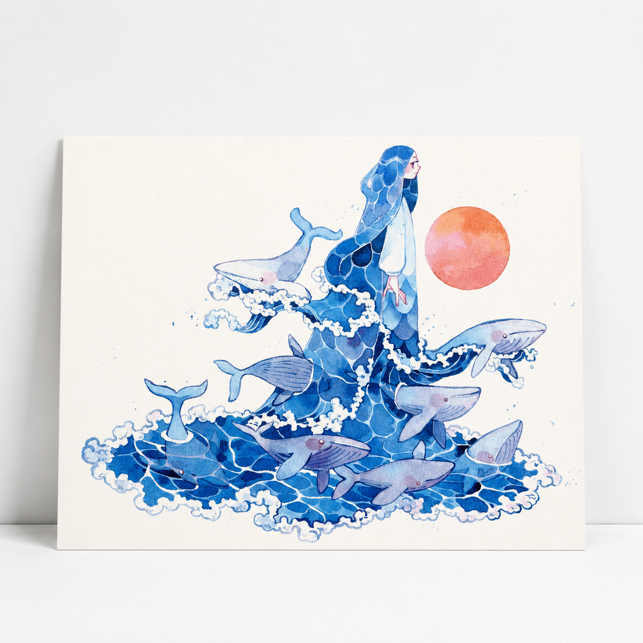 Ocean Walk Art Print | Koyamori (CAN)