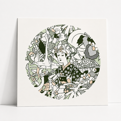 Ocha  Risograph Print | Brent Ozaeta (TX)