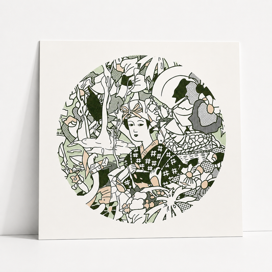 Ocha  Risograph Print | Brent Ozaeta (TX)