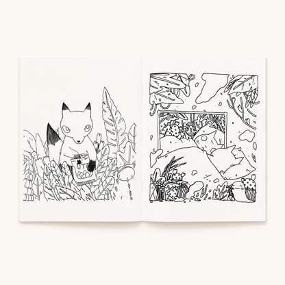 Only You Coloring Book Zine | Deth P. Sun (CA)