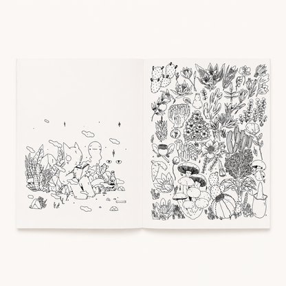 Only You Coloring Book Zine | Deth P. Sun (CA)