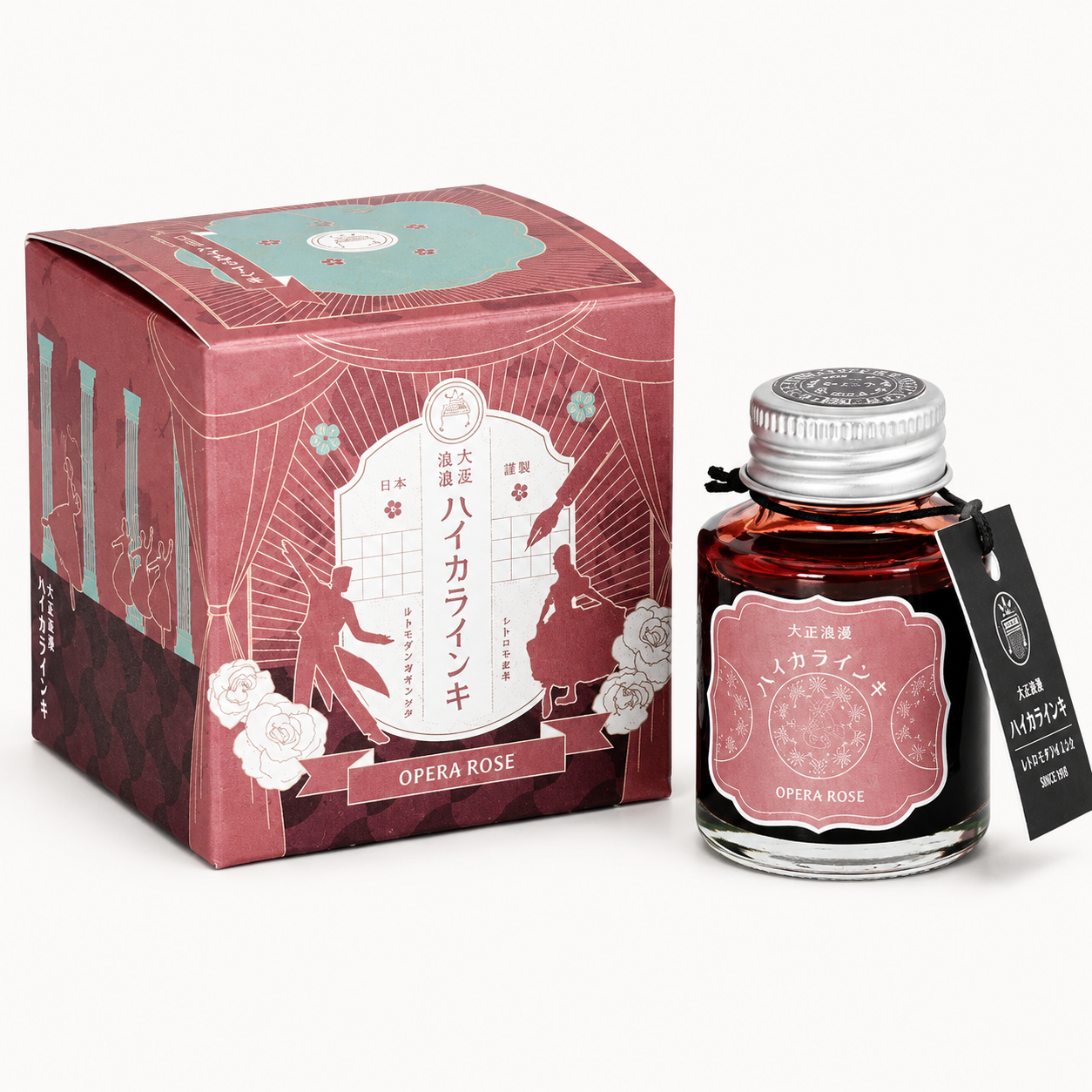 Guitar Taisho Roman Haikara Ink | Opera Rose | Teranishi Chemical Co. (Japan)