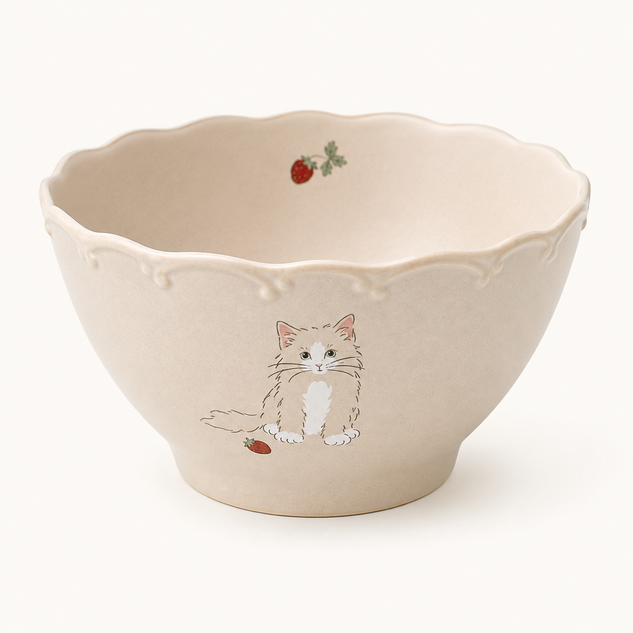Orange Cat Donburi Bowl | Cat trio (JPN)