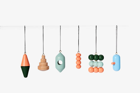 Abstract Wooden Ornaments | Areaware (NY)