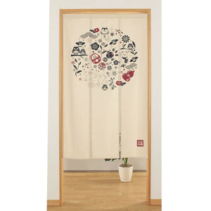 Manekineko Daruma Noren Curtain (Japan)