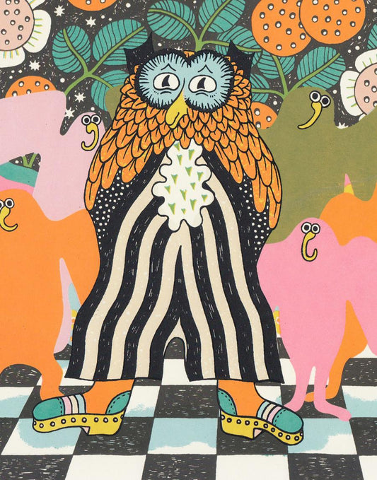 Owl Posse Screen Print | Daria Tessler (OR)