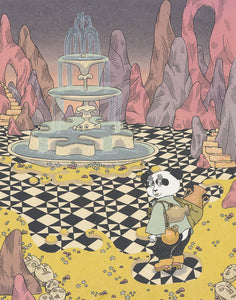 Panda and Fountain | Daria Tessler (OR)