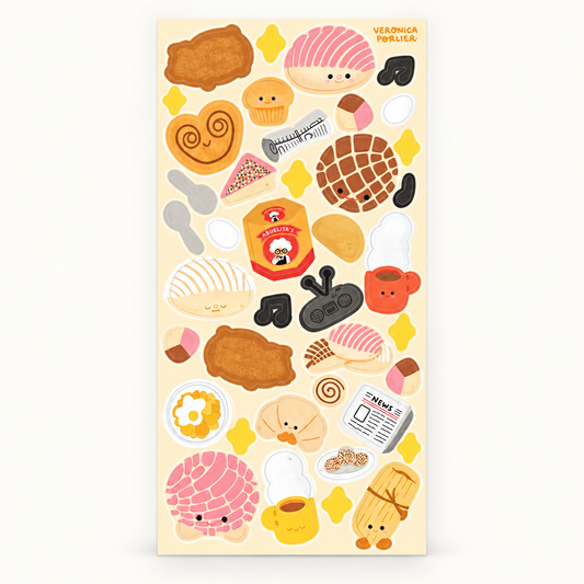 Buenos Días Sticker Sheet | Veronica Porlier (TX)