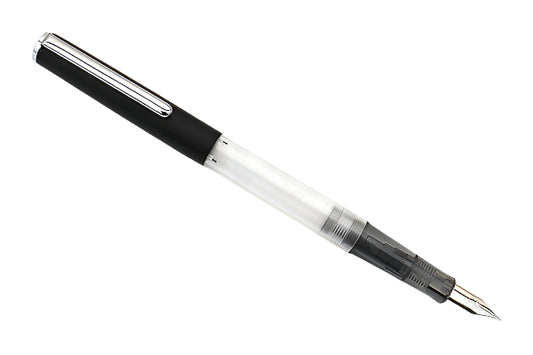 Highace Neo Clear Fountain Pen | Black | Fine Nib | Sailor (Japan)