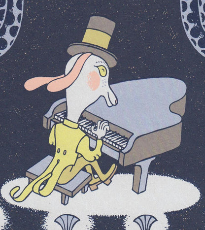 Piano Dog Screen Print | Daria Tessler (OR)