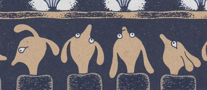 Piano Dog Screen Print | Daria Tessler (OR)