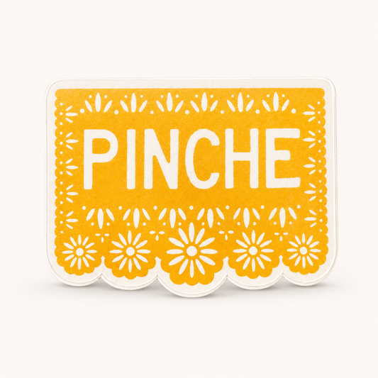 Papel Picado Pinche Vinyl Sticker | Kalaka Tx (TX)