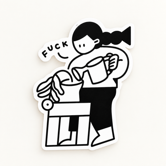 F*ck, I Killed My Plant Sticker | Pencil and Post (CA)
