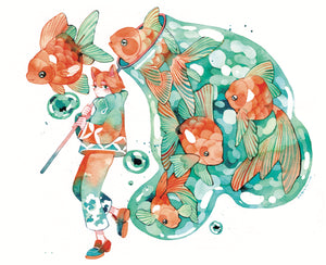 Play: Bubble Art Print | Koyamori (CAN)