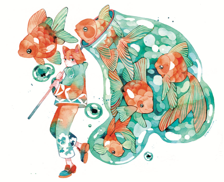 Play: Bubble Art Print | Koyamori (CAN)