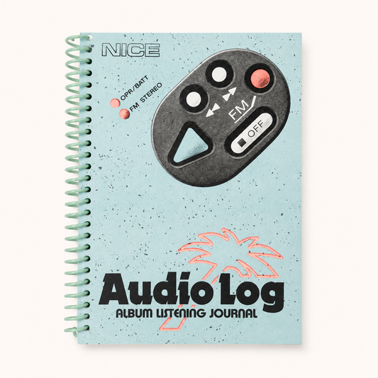Audio Log Album Listening Journal | Play Nice Press (TX)
