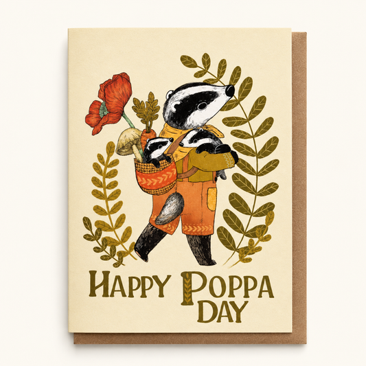 Happy Poppa Day Card | Marika Paz (OR)