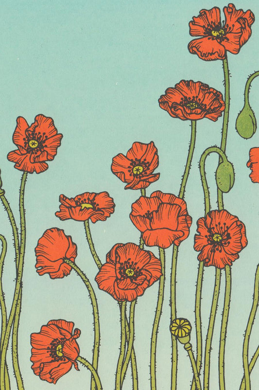 Poppies Screen Print | Daria Tessler (OR)