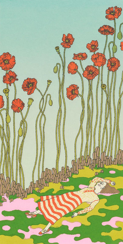 Poppies Screen Print | Daria Tessler (OR)