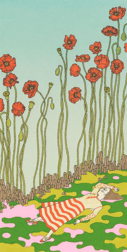 Poppies Screen Print | Daria Tessler (OR)