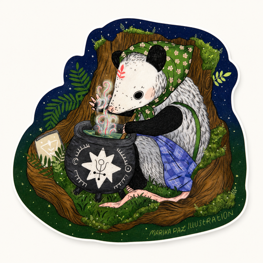 Possum Brew Sticker | Marika Paz (OR)