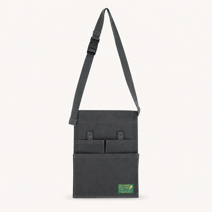 Waxed Canvas Waist Pouch | Murataya Sangyo (Japan)