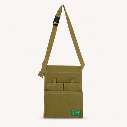 Waxed Canvas Waist Pouch | Murataya Sangyo (Japan)