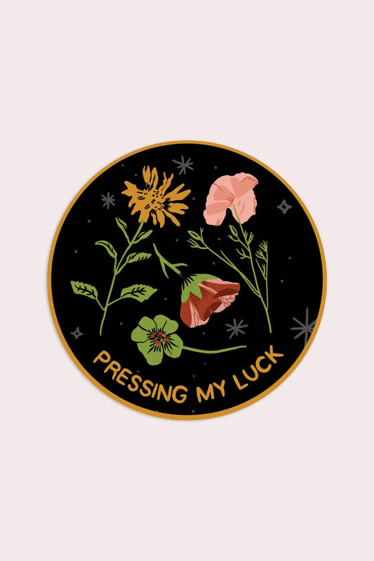 Pressing My Luck Vinyl Sticker | SHC x City and Colour