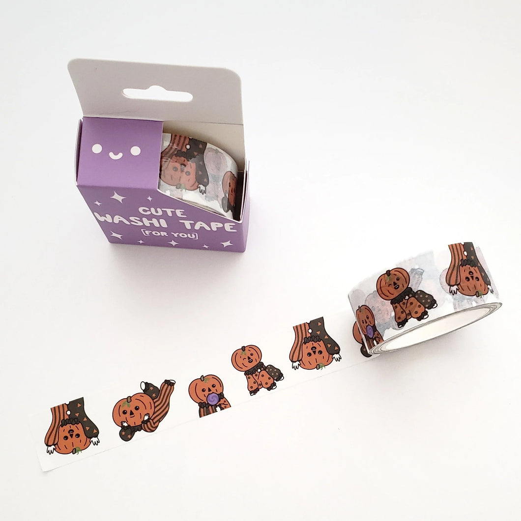 Pumpkin Boi Washi Tape | Amy K Nalley (TX)