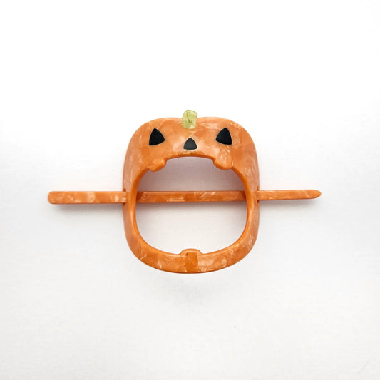 Pumpkin Oval Hair Stick | Amy K Nalley (TX)