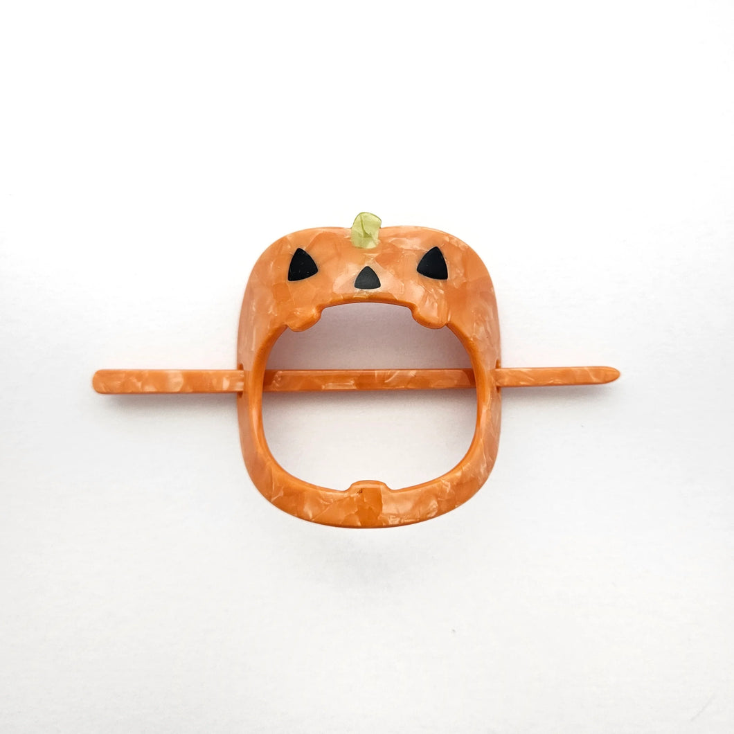 Pumpkin Oval Hair Stick | Amy K Nalley (TX)