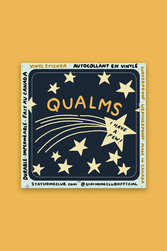 Qualms Vinyl Sticker | Olivia Mew (CAN)