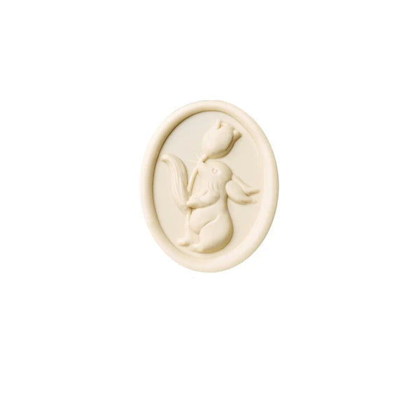 Rabbit and Tulip Wax Seal Stamp | WOODPEPE (Japan)