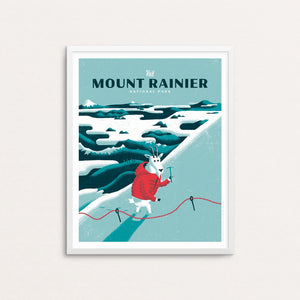 Mount Rainier National Park Art Print | Factory 43 (WA)