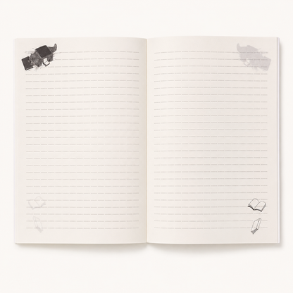 My Dear Exotic A5 Notebook | Reading Cat | Shinzi Katoh (Japan)
