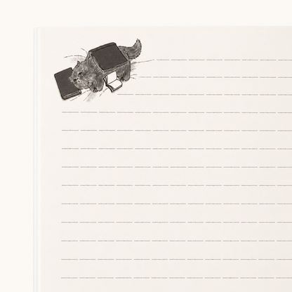 My Dear Exotic A5 Notebook | Reading Cat | Shinzi Katoh (Japan)