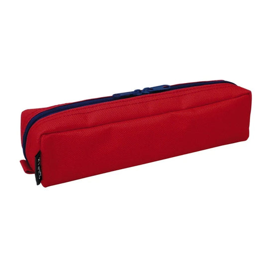 Cubix Mini Nylon Pen Case | Red | M-Plan (Japan)