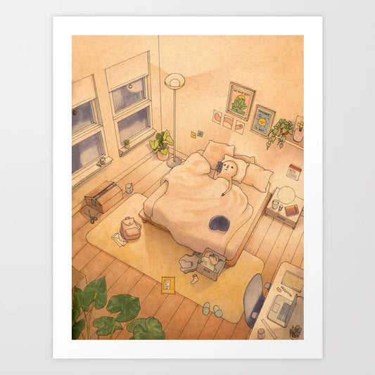 Remember to Rest Art Print | Felicia Chiao (CA)