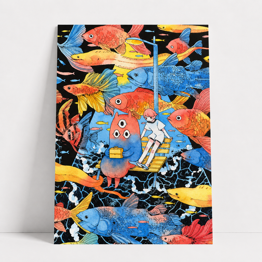 Rest Stop Mini Print | Koyamori (CAN)