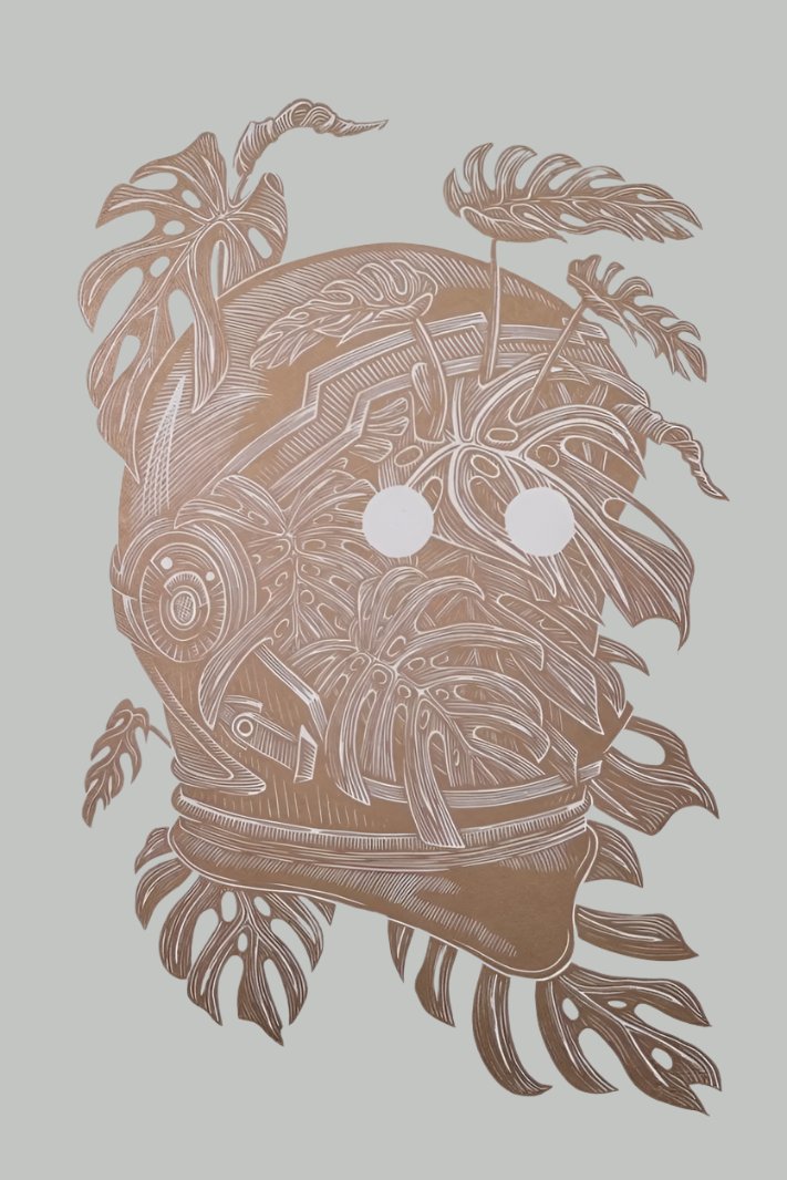 Roland Linocut Print | Luke Martin (MD)