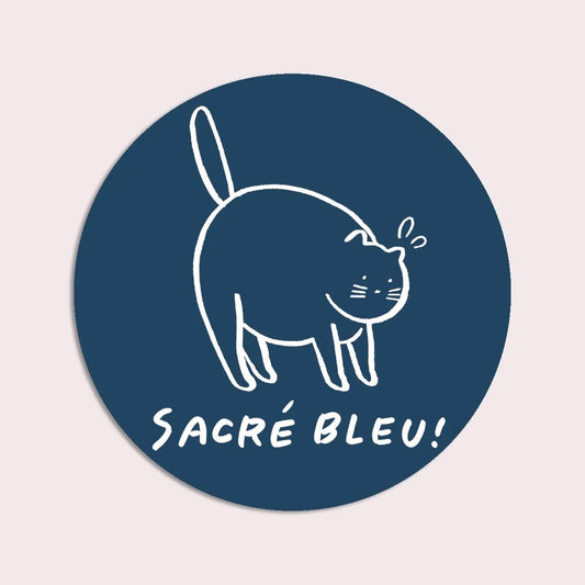 Sacre Bleu Vinyl Sticker |  Satoshi Kurosaki