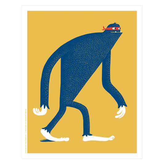 Sasquatch in Desguise Art Print | Factory 43 (WA)