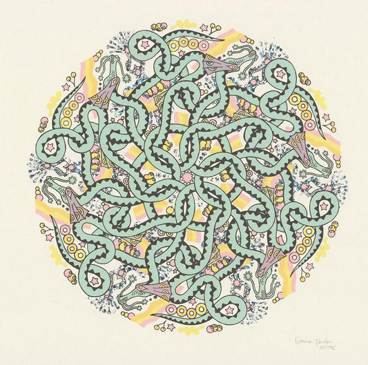 Serpent Knot Screen Print | Daria Tessler (OR)