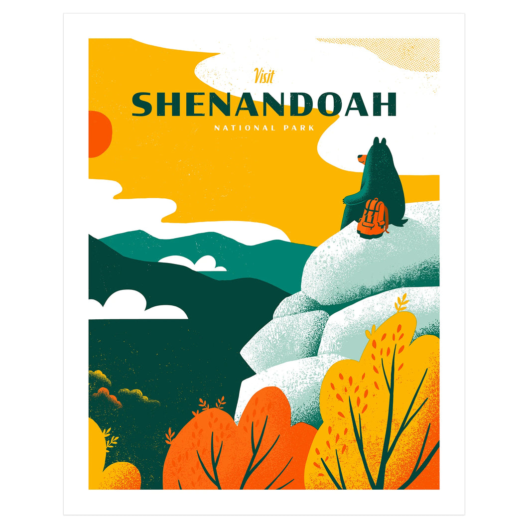 Shenandoah National Park Art Print | Factory 43 (WA)