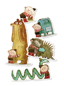 Hug Machine Sticker Pack | Scott C (CA)